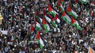 نمایش اعتراضات حمایت از فلسطین در مراکش چالش‌برانگیز برای رابطه عمیق‌تر با اسرائیل