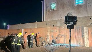 هوت‌ها موشکی به منطقه جازان عربستان بریزد و مسجد و ساختمان‌ها را آسیب زد