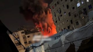 حمله اسرائیل ساختمانی در غزه را یک سال پس از آغاز «آتش‌بس» تخریب کرد