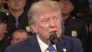 رئیس‌جمهور ترامپ می‌گوید خواهد بنادر تنگه هرمز را قلمرو آمریکا اعلام کند