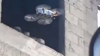 هلیکوپتر چهار پروانه اسرائیلی خانه‌ها را در غزه وحشت‌آور می‌کند