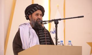 معاون نخست‌وزیر افغانستان در بغلان، پارک صنعتی را افتتاح کرد